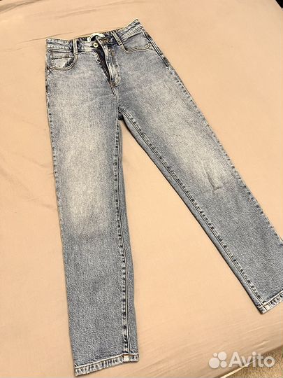 Прямые джинсы zara 34