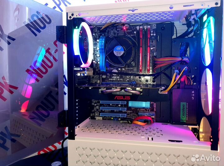 Игровой пк core i5/16гб/RX570/SSD/А333