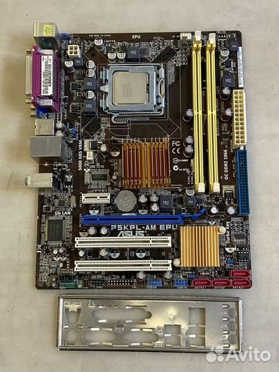 Материнская плата asus P5KPL-AM EPU
