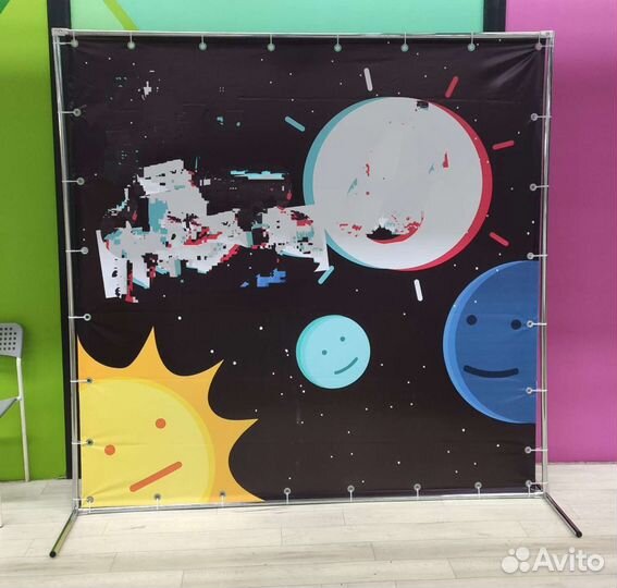 Пресс волл, фотозона, стойка для баннера