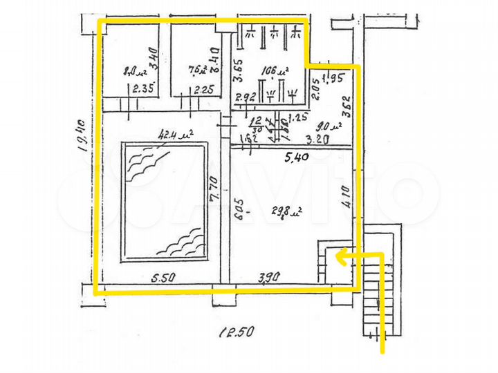 Свободного назначения, 112.5 м²