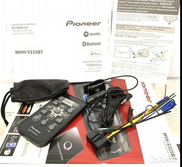 Автомагнитола pioneer с bluetooth