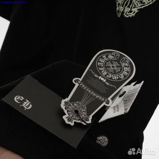 Эксклюзивная футболка Chrome Hearts для истинных ценителей