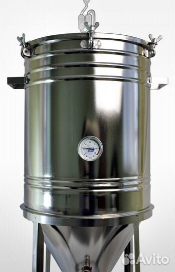 Цилиндроконический танк 60 л, Домашняя пивоварня