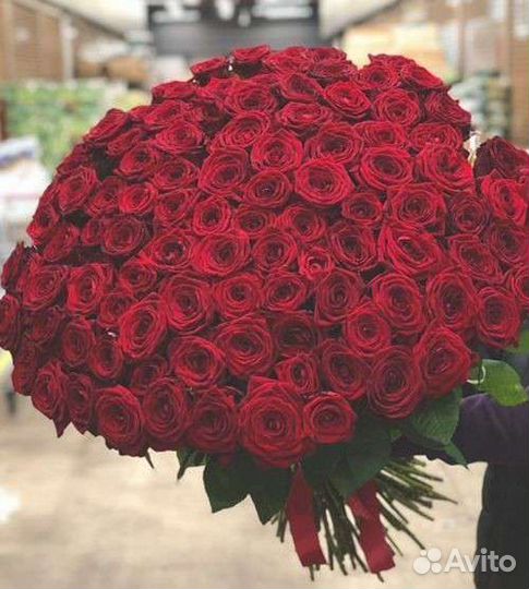 Букеты из 101 розы,розы оптом, розы с доставкой