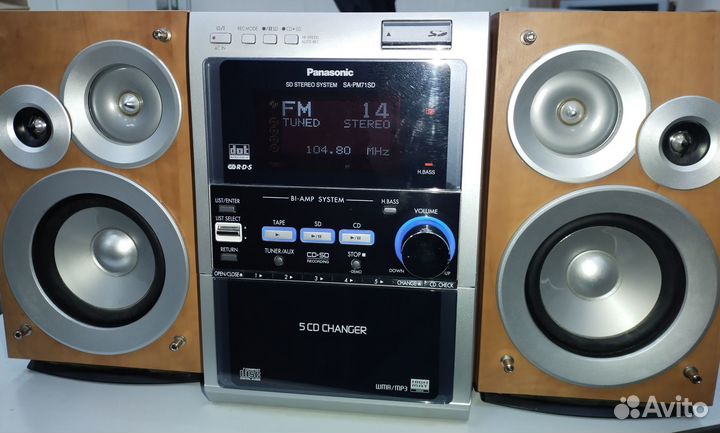 Музыкальный центр panasonic pm (торг)