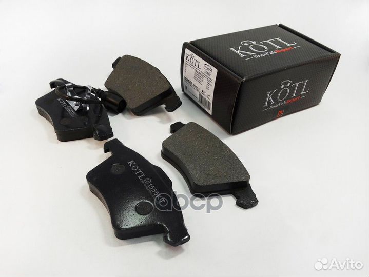 Тормозные колодки 7H0698151 1555KT kotl