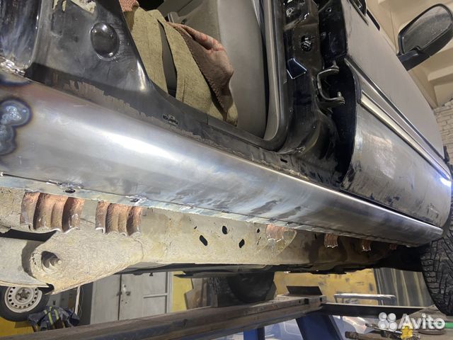 Chevrolet Tahoe 2 кузовной порог+усилитель правый