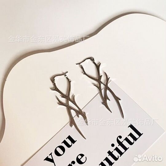 Серьги клипсы