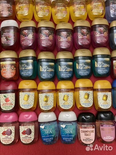 Много Антисептик Санитайзер bath and body works