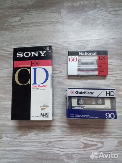 Новые кассеты для магнитофона