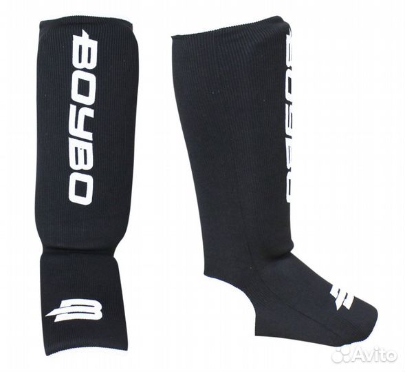 Щитки на голень BoyBo черные (L)