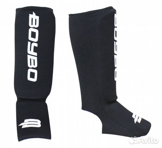 Щитки на голень BoyBo черные (L)