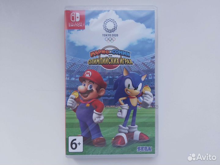 Марио и Соник на Олимпийских играх 2020 в Токио ns