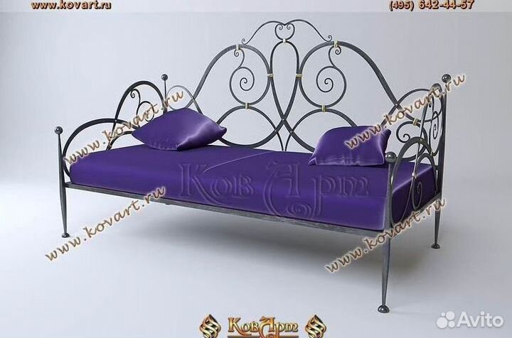 Диваны кованые. Диван кованый в москве. Art: G737