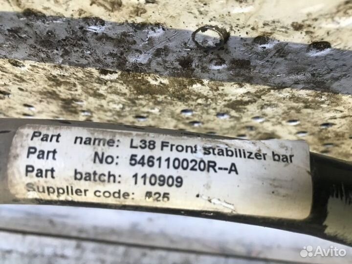 Стабилизатор передний Renault Megane