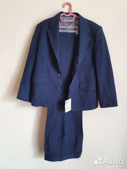Школьная форма костюм для мальчика 146 синяя СССР