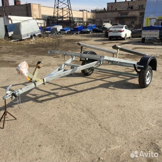 Лодочный прицеп (самосвал), 3.9 м цинк