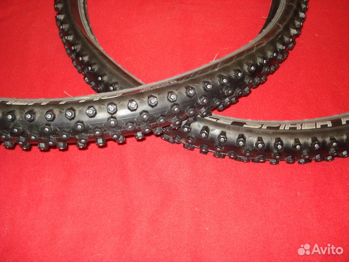 Покрышки зимние шипованные Schwalbe и шипы к ним