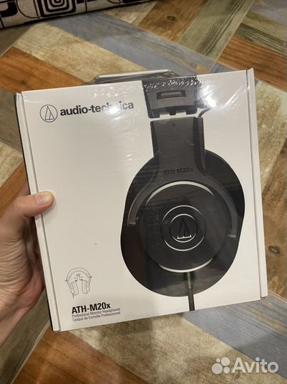 Наушники audio technica ath m20x