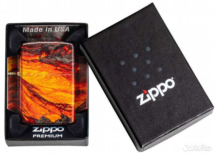 Зажигалка Zippo - Lava Flow