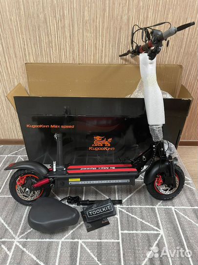 Электросамокат kugoo max speed