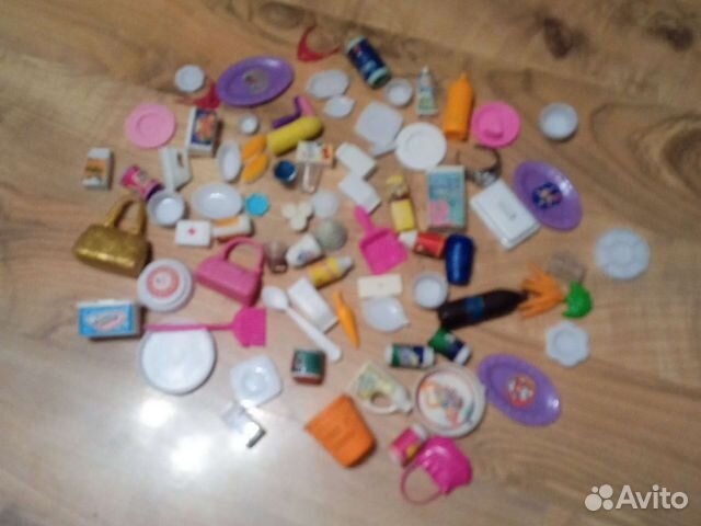 Аксессуары для кукол барби, мебель