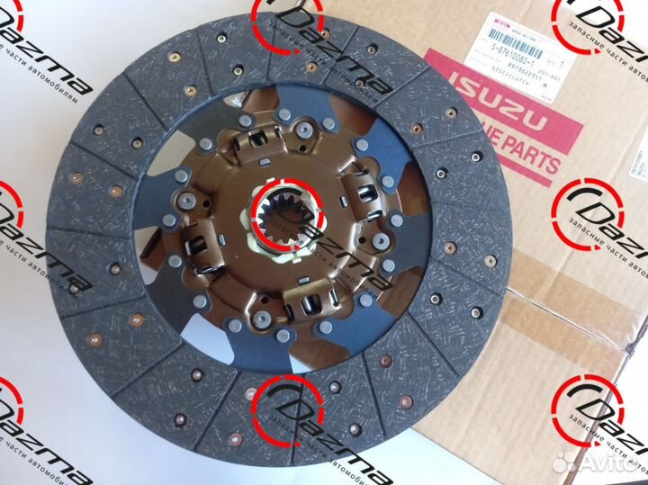 Isuzu 5876100801 Диск сцепления NQR75/90/NPR75 вед