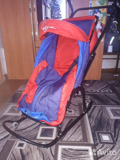 Коляска санки