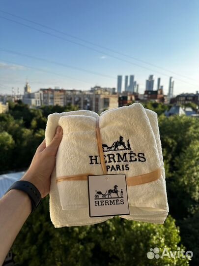 Набор фирменных полотенц Hermes