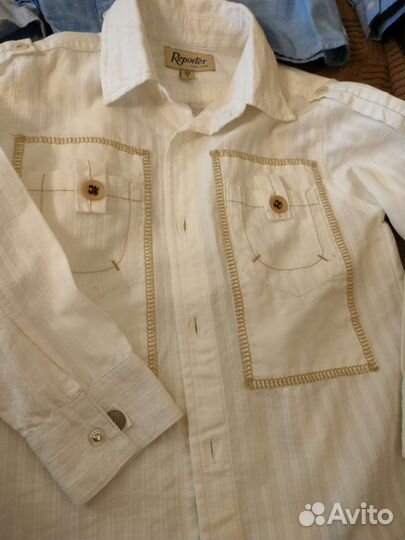 Рубашки для мальчика 4-5 лет