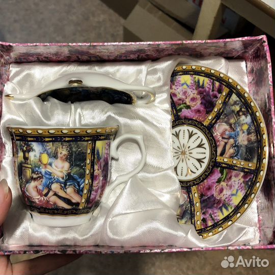 Чайный набор фарфоровый