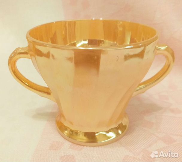 Чайно кофейный сервиз золотой опал США