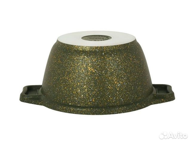 Кастрюля с антипригарным покрытием со стеклянной