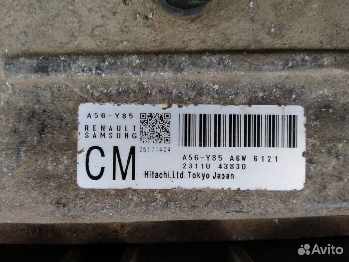 Блок управления двигателем эбу. Ниссан Альмера Б10