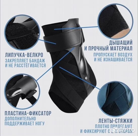 Бандаж на голеностоп