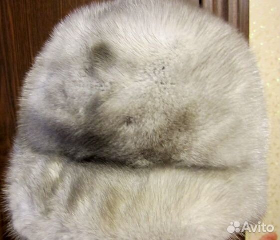 Женская зимняя шапка из песца