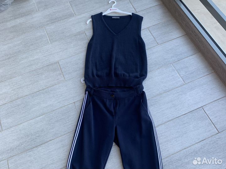 Жилет и брюки школьные 140-146 доя девочки