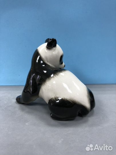Статуэтка фарфор Панда лфз СССР
