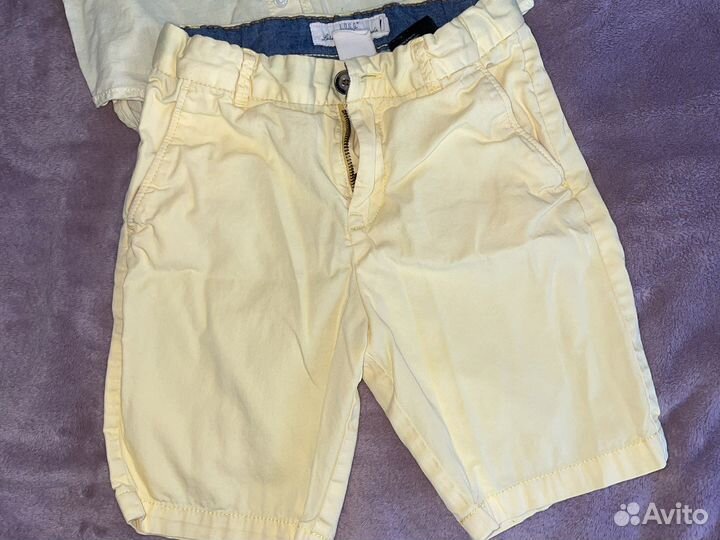 Рубашка и шорты hm 122 ростовка