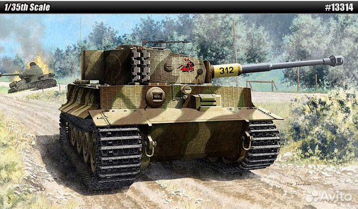 13314 1/35 Танк Pz.Kpfw.VI Тигр I поздний выпуск