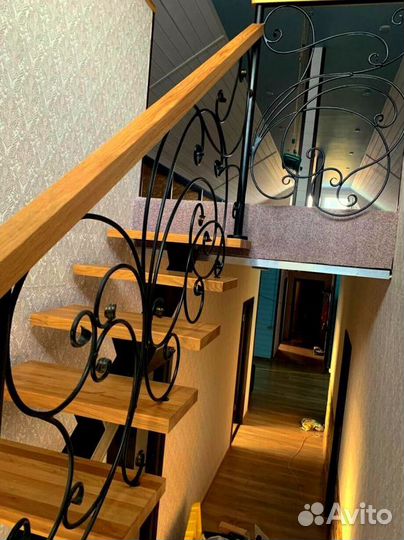 Облицовка бетонных лестниц