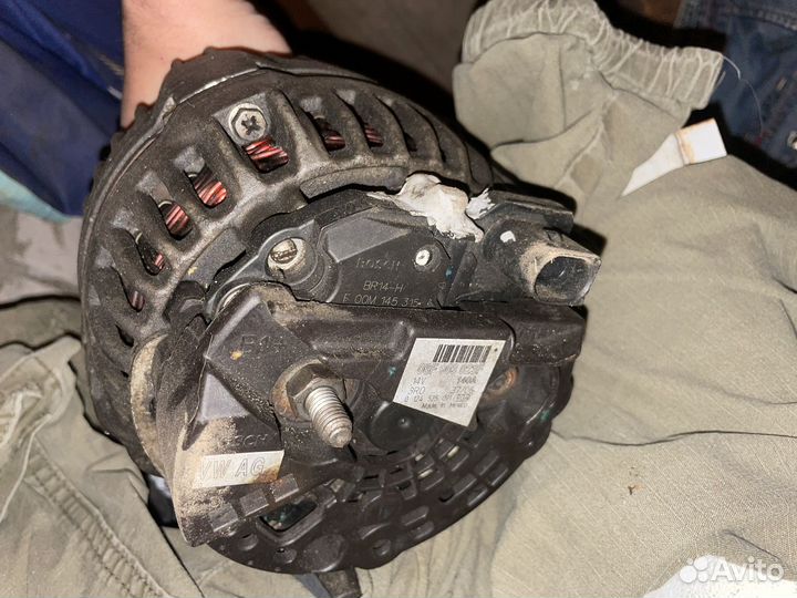 Генератор volkswagen passat b6, jetta 5