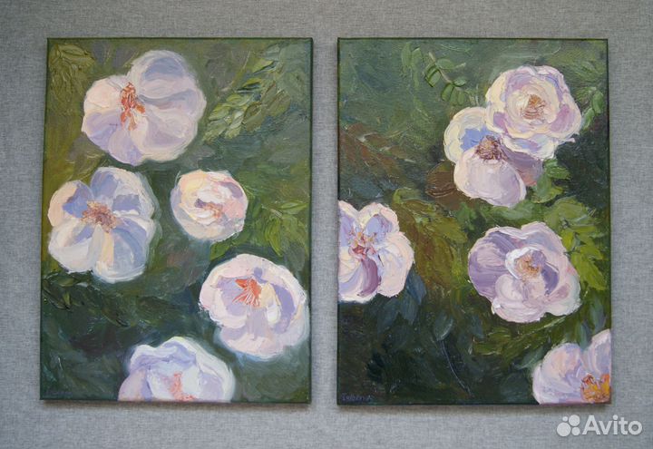 Интерьерная картина маслом