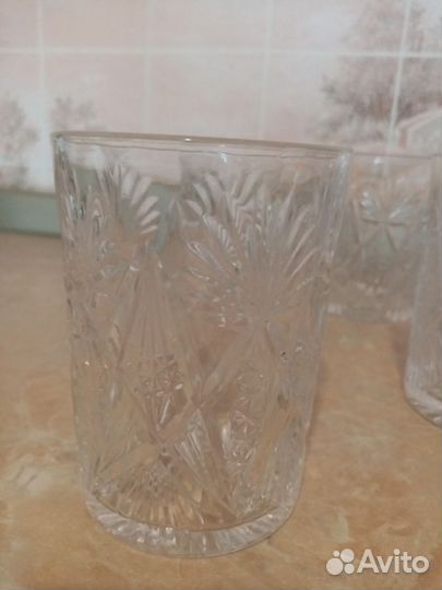 Хрустальные стаканы