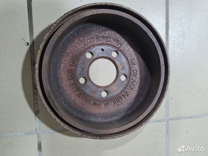 Барабан тормозной Volkswagen Polo 5