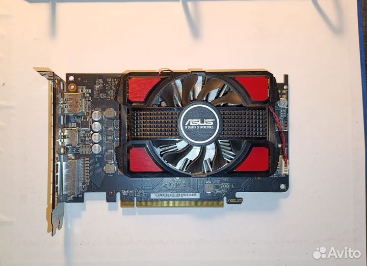 Видеокарта Asus rx 550