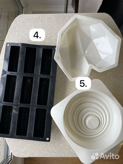 Кондитерские формы, насадки и тортовница