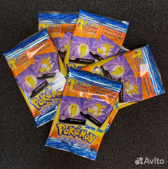Карточки Pokemon Action flipz series One
