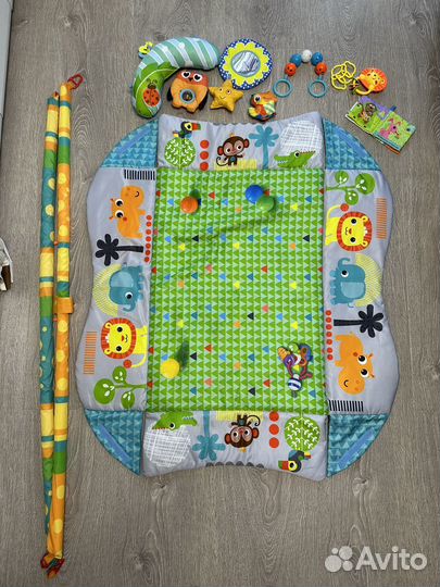 Развивающий коврик (мини-манеж)